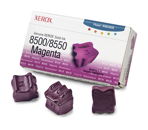 108R00670 Genuine Xerox Solid Ink 8500/8550 Magenta (three Sticks) Xerox