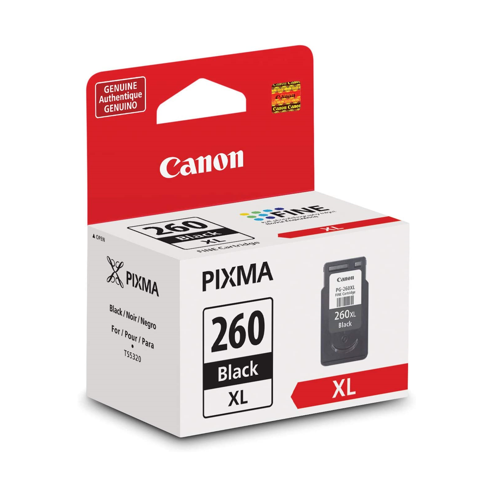 PG-260XL Ink Cartridge Canon