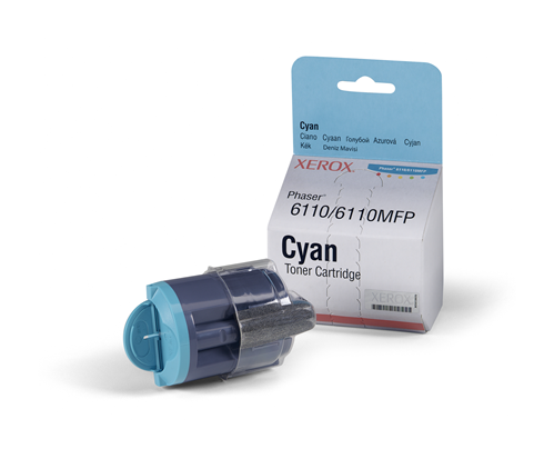 106R01271 Cyan Toner Cartridge, Phaser 6110/6110MFP Xerox