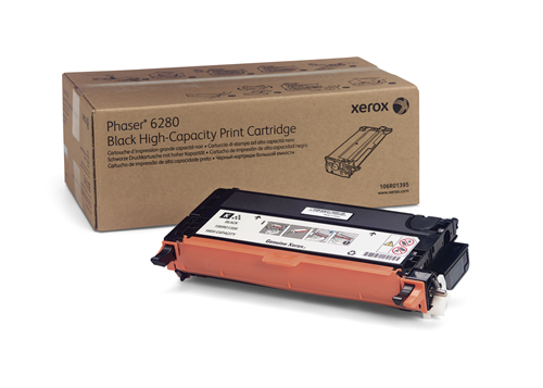 106R01395 Black High Capacity Print Cartridge, Phaser 6280 Xerox