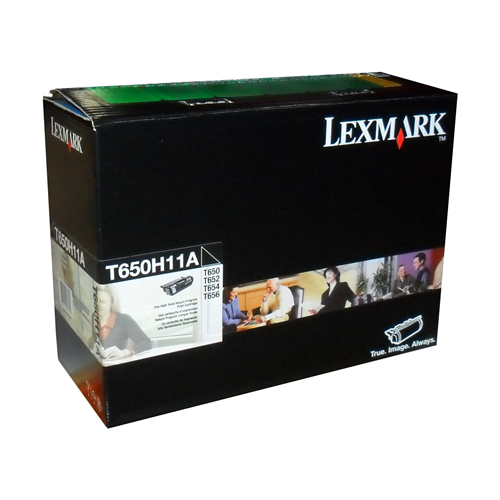 Lexmark T650, T/X652, 654, X651, 656, 658 Return Programme 25K Print Cartridge Part no.: T650H11A Lexmark